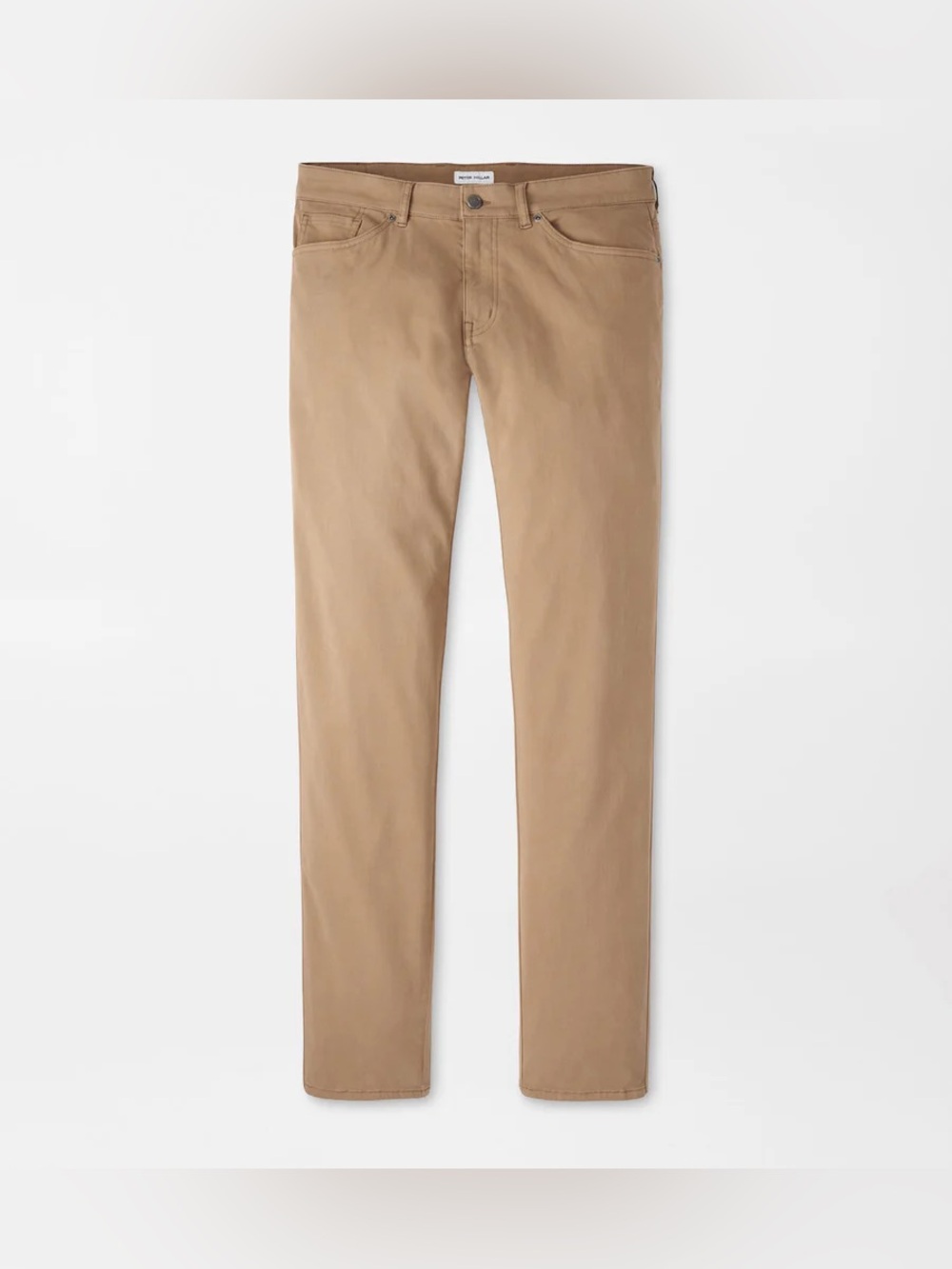Peter Millar Signature Sateen Five Pocket Pant 32x34 Rye Brown NWT